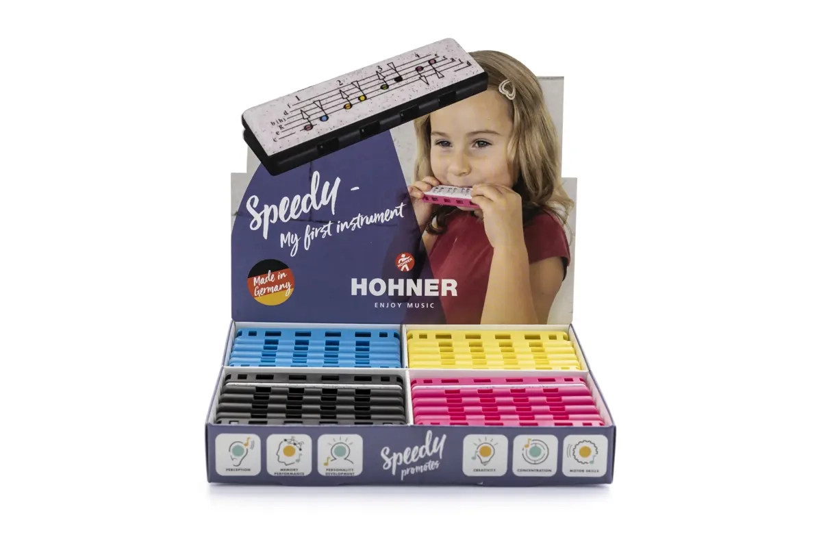 Набір губних гармошок Hohner Beginner Speedy Display PL91190 C-major (24 шт.)