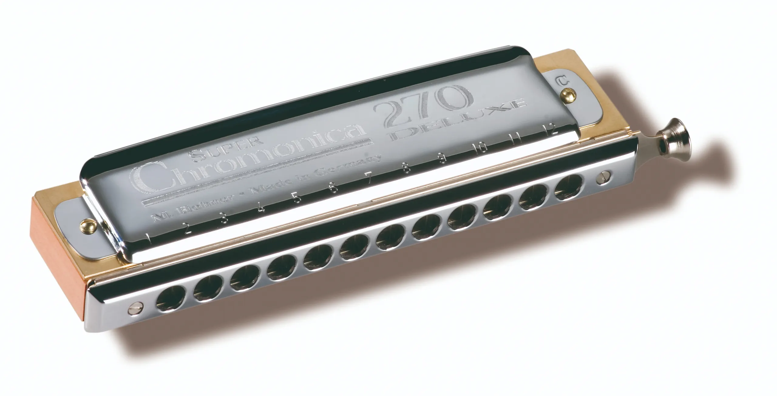 Губна гармошка Hohner Super Chromonica 270 Deluxe M754008 G-major